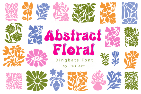 Abstract Floral: A Charming Blend of Art and Design for Modern Creators