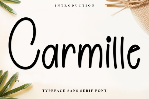 Discover Carmille: A Font That Elevates Your Creative Projects
