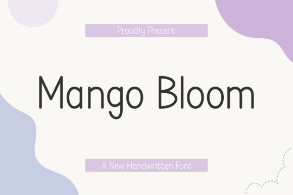 Discover the Elegance of Mango Bloom Font