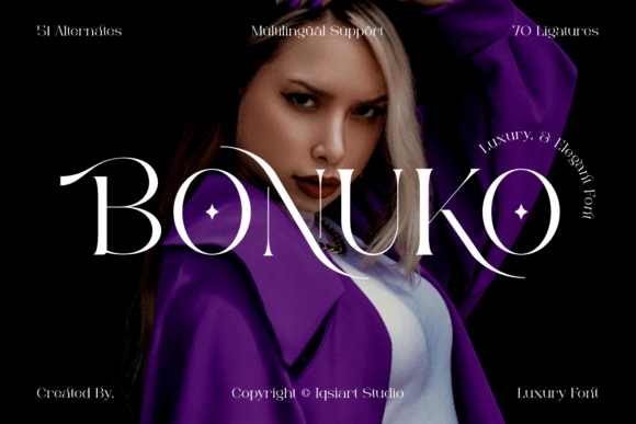 Discover the Versatile Elegance of Bonuko Font