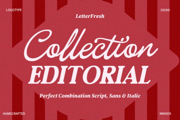 Editorial Collection Duo: A Font Pair for Timeless and Elegant Design