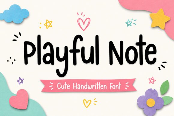 Playful Note: A Charming Handwritten Font