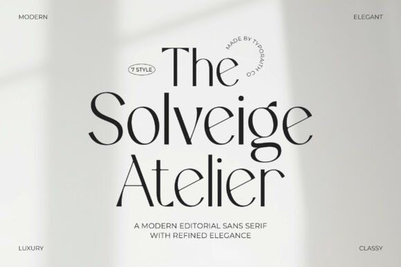 The Solveige Atelier: Elevating Your Design with Elegance and Modernity